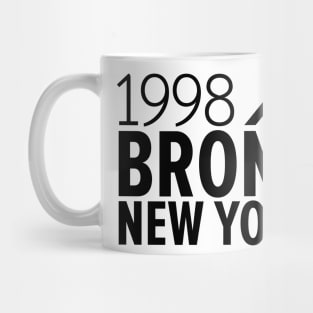 Bronx NY Birth Year Collection - Represent Your Roots 1998 in Style Mug